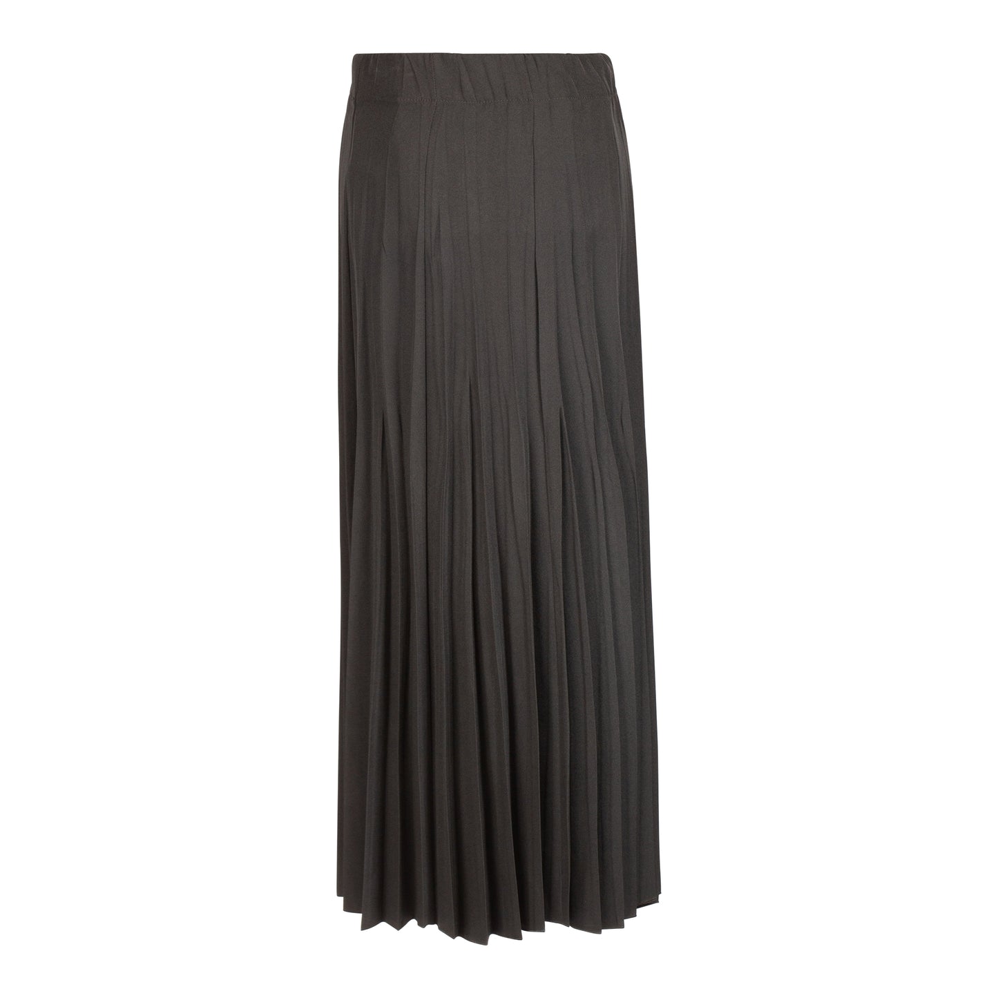 Crepe Olivia Maxi Skirt, Black