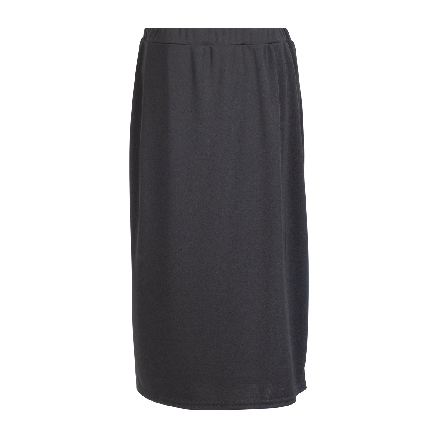 S5334-MJ-LIN 27'' Kick Pleat Skirt w/Lining, Black