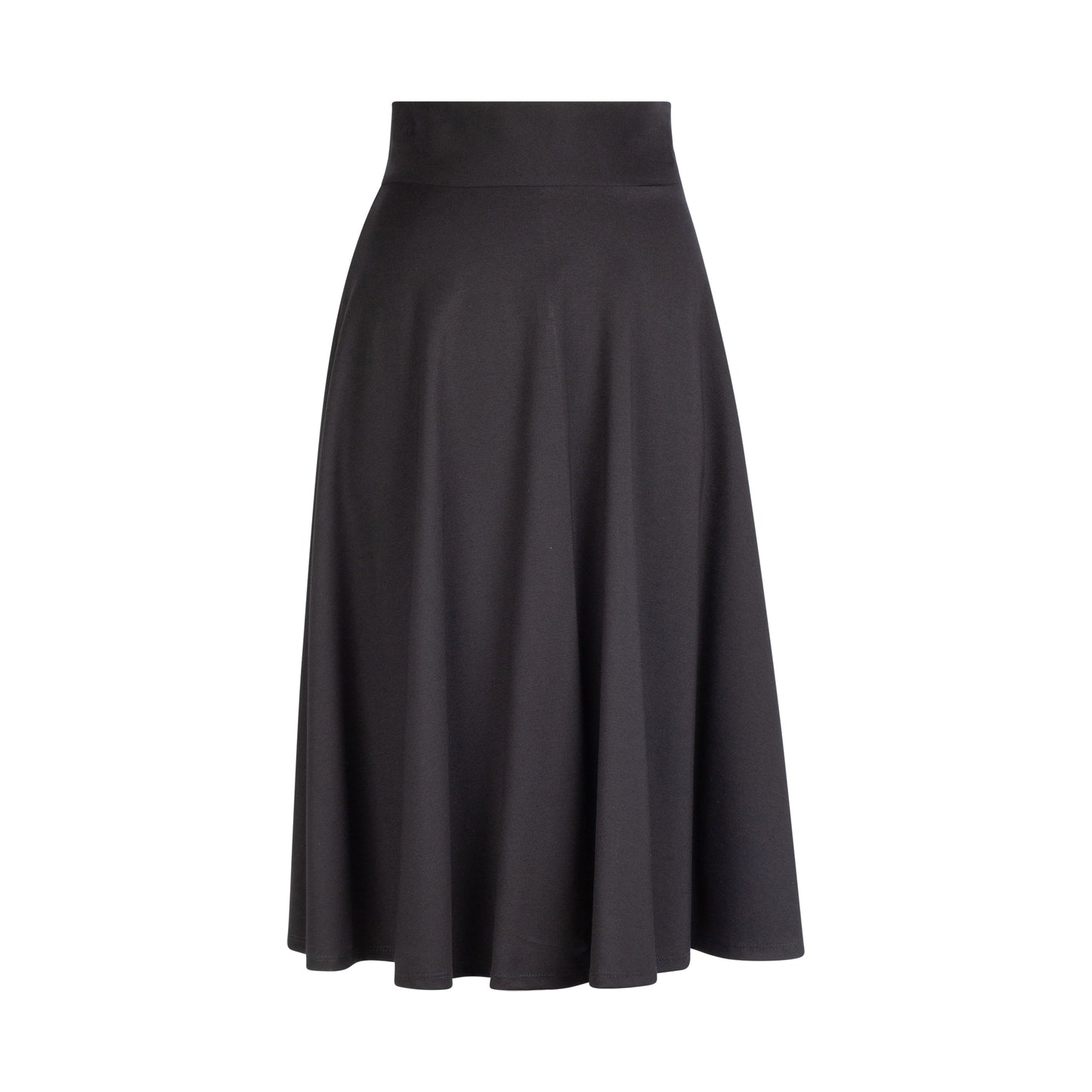 1602-27" Circle Short Skirt, Black