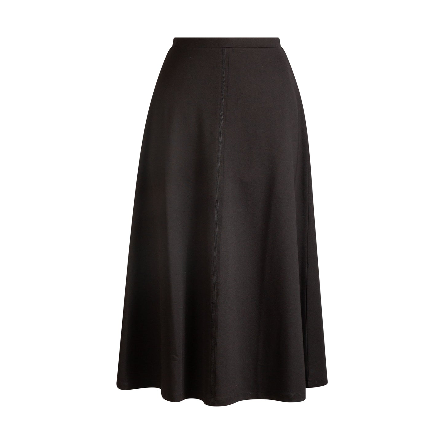 SWF020-25" Center Seam Flair Skirt, Black