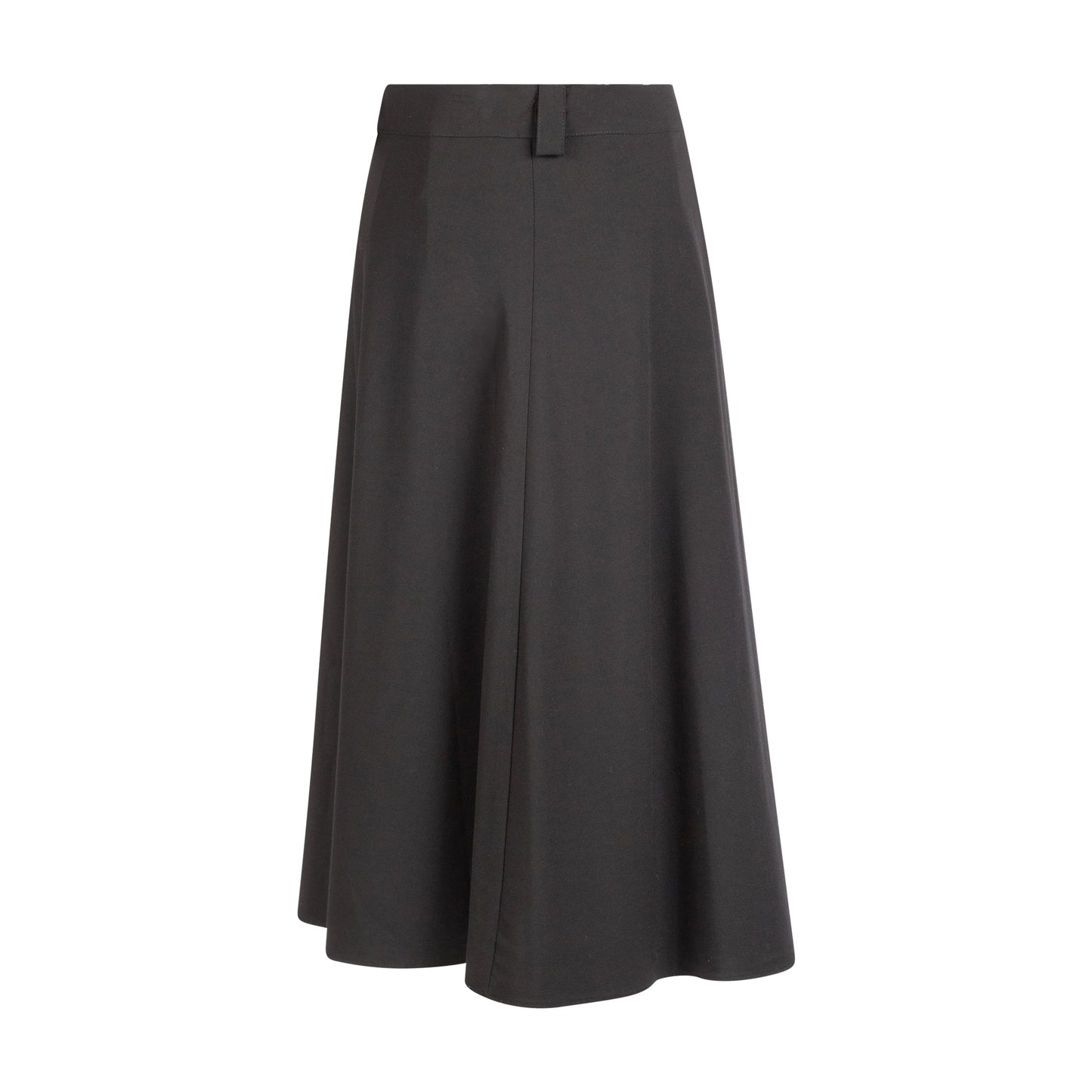 740-29" Wrap Short Skirt, Black