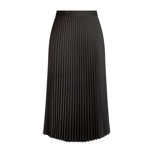5281 36" Midi Accordion Skirt, Taupe