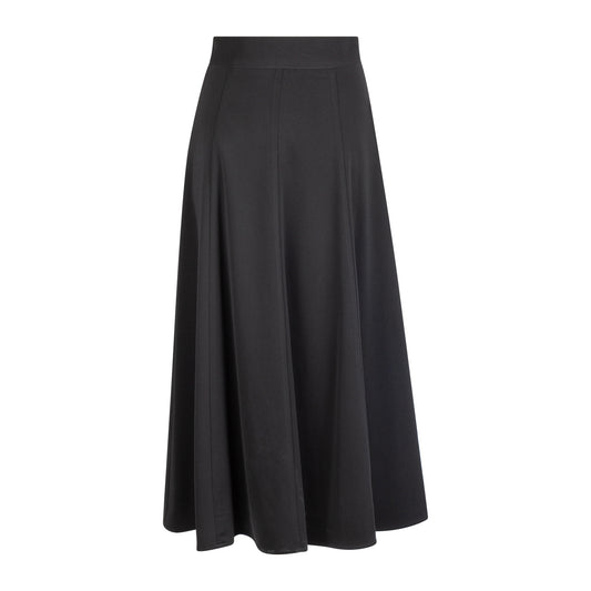 5037-35" Panel Woven Zipper Skirt