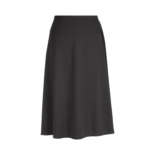 S5118-MJ-LIN Flairy Skirt 30'' w/Yoke, Black