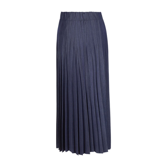 Maxi Denim Skirt, Blue