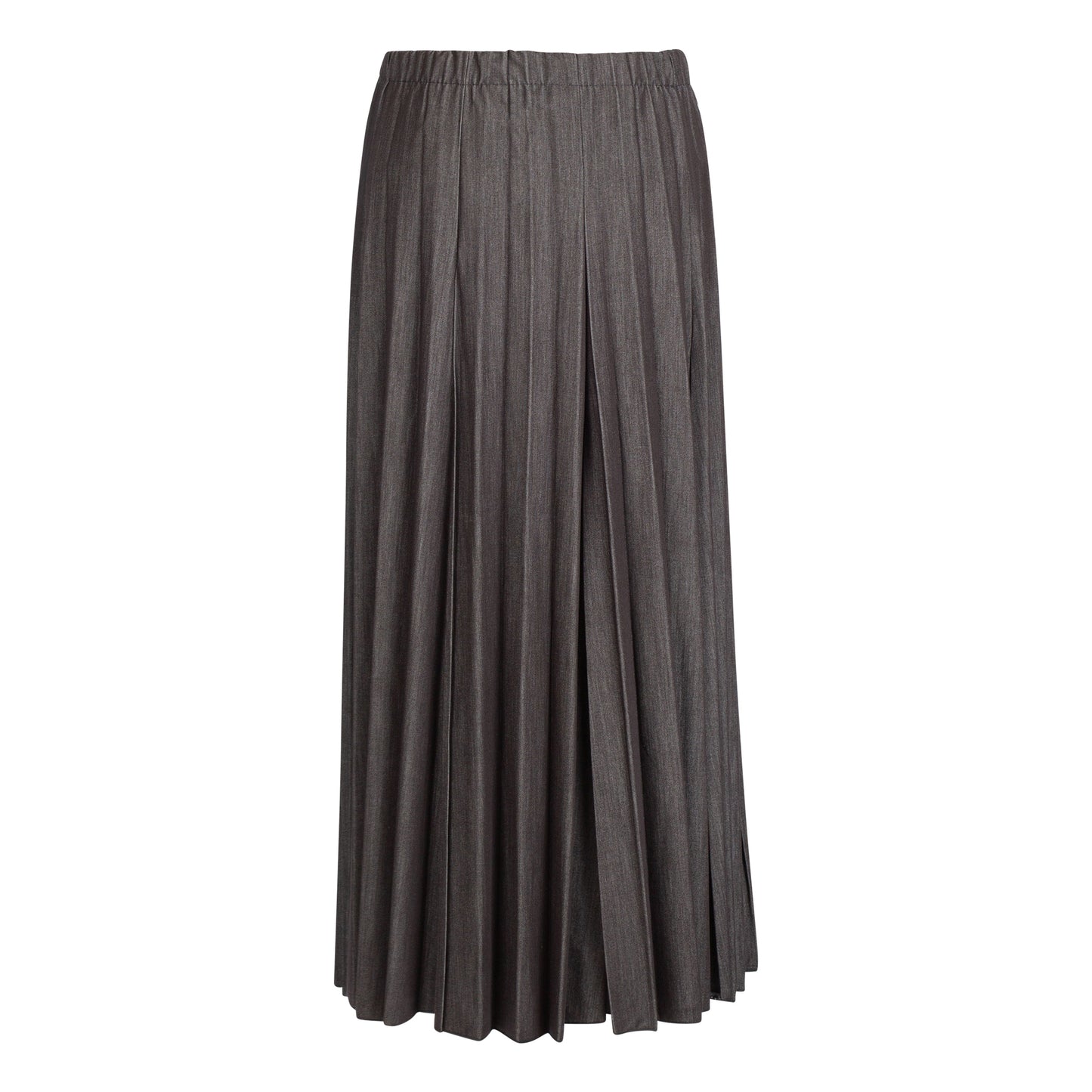 601-33" Denim Thin Accordion Skirt